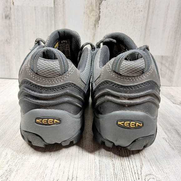 KEEN ASTM Utility Gray Flint Steel Toe Work Sneakers Boots # - Picture 8 of 13